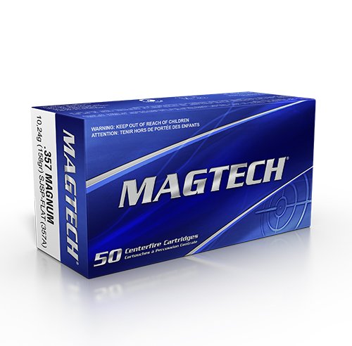 Munición Magtech 357 MAG 158 SJ