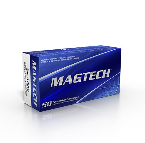 Munición Magtech 9mm 124 FMJ